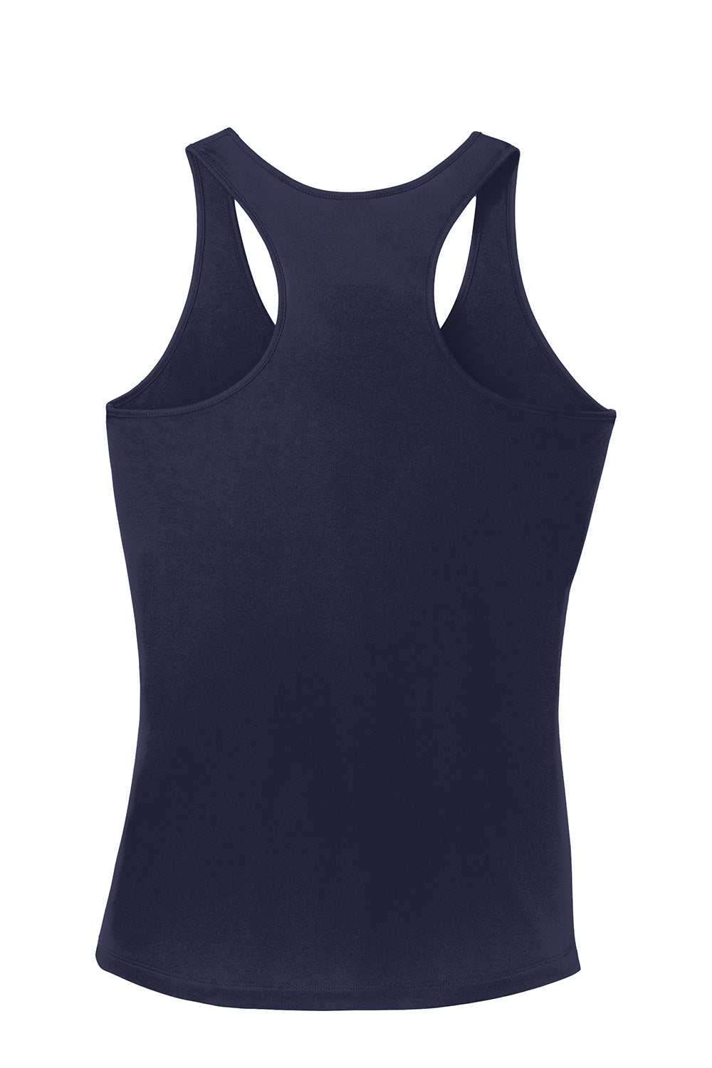 Sport-Tek LST356 Womens Competitor Moisture Wicking Tank Top True Navy Blue Flat Back