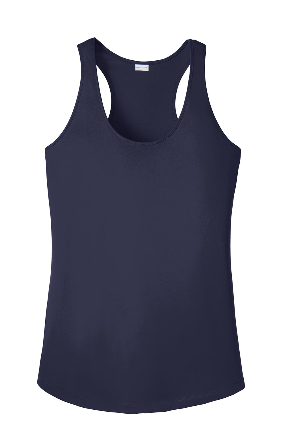 Sport-Tek LST356 Womens Competitor Moisture Wicking Tank Top True Navy Blue Flat Front