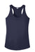 Sport-Tek LST356 Womens Competitor Moisture Wicking Tank Top True Navy Blue Flat Front