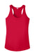 Sport-Tek LST356 Womens Competitor Moisture Wicking Tank Top True Red Flat Front