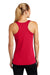 Sport-Tek LST356 Womens Competitor Moisture Wicking Tank Top True Red Model Back