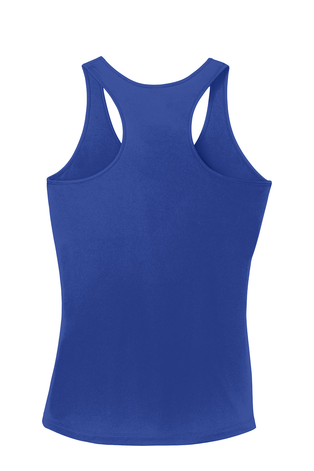 Sport-Tek LST356 Womens Competitor Moisture Wicking Tank Top True Royal Blue Flat Back