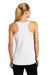 Sport-Tek LST356 Womens Competitor Moisture Wicking Tank Top White Model Back