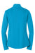 Sport-Tek LST357 Womens Competitor Moisture Wicking 1/4 Zip Sweatshirt Atomic Blue Flat Back