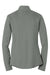 Sport-Tek LST357 Womens Competitor Moisture Wicking 1/4 Zip Sweatshirt Concrete Grey Flat Back