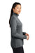 Sport-Tek LST357 Womens Competitor Moisture Wicking 1/4 Zip Sweatshirt Iron Grey Model Side