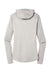 Sport-Tek LST358 Womens Competitor Moisture Wicking Long Sleeve Hooded T-Shirt Hoodie Silver Grey Flat Back