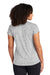 Sport-Tek LST390 Womens Electric Heather Moisture Wicking Short Sleeve Crewneck T-Shirt Silver Grey Model Back