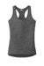 Sport-Tek LST396 Womens Electric Heather Moisture Wicking Tank Top Grey Black Electric Flat Front