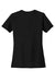 Sport-Tek LST400 Womens Moisture Wicking Short Sleeve Scoop Neck T-Shirt Black Flat Back