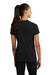 Sport-Tek LST400 Womens Moisture Wicking Short Sleeve Scoop Neck T-Shirt Black Model Back