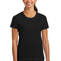 Sport-Tek Womens Moisture Wicking Short Sleeve Scoop Neck T-Shirt - Black