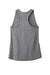 Sport-Tek LST402 Womens Moisture Wicking Tank Top Heather Dark Grey Flat Back