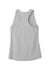 Sport-Tek LST402 Womens Moisture Wicking Tank Top Heather Light Grey Flat Back