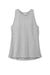 Sport-Tek LST402 Womens Moisture Wicking Tank Top Heather Light Grey Flat Front