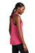 Sport-Tek LST402 Womens Moisture Wicking Tank Top Heather Raspberry Pink Model Side