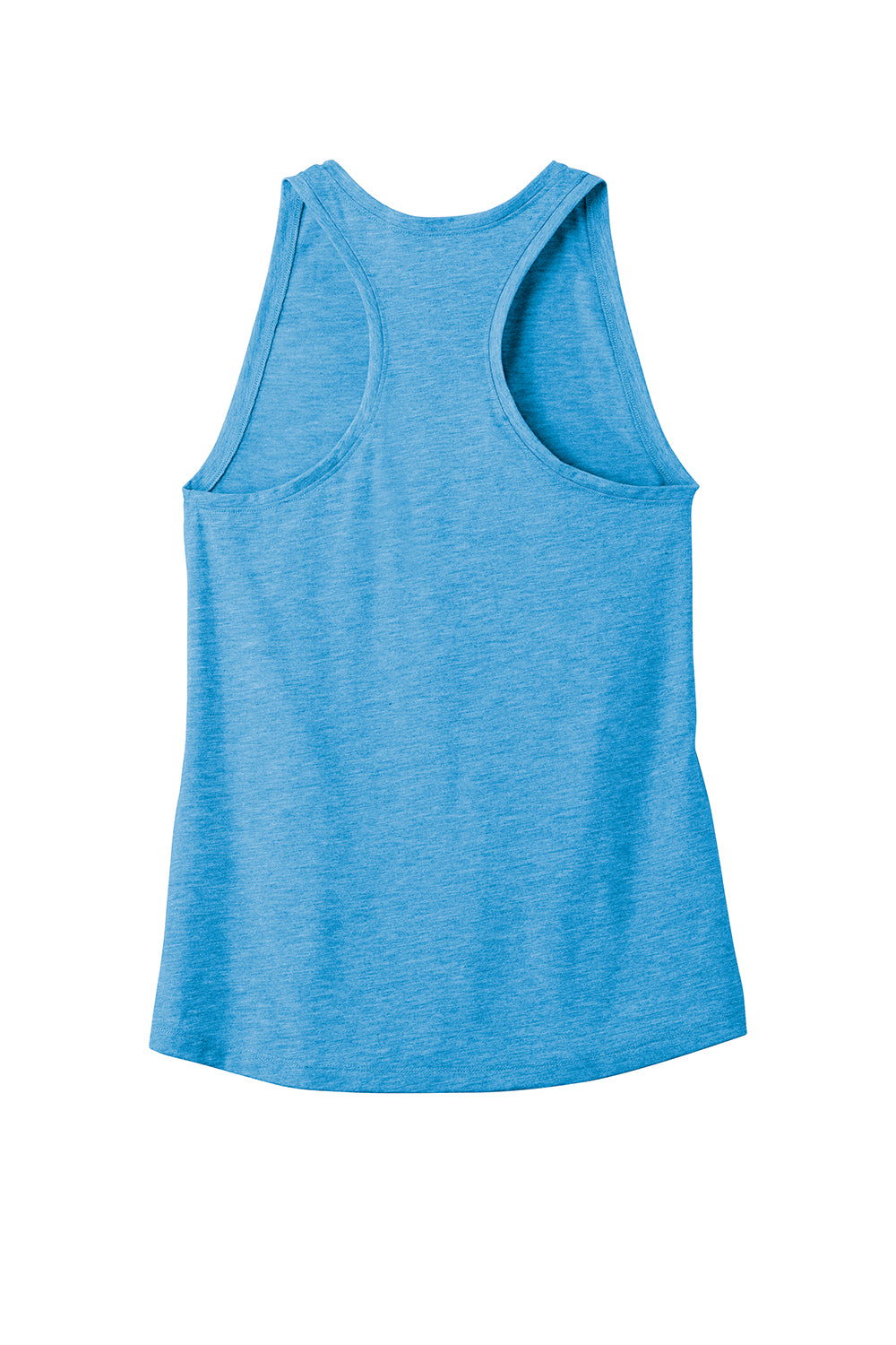 Sport-Tek LST402 Womens Moisture Wicking Tank Top Heather Pond Blue Flat Back