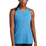 Sport-Tek Womens Moisture Wicking Tank Top - Heather Pond Blue