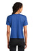 Sport-Tek LST411 Womens Draft Crop Short Sleeve Crewneck T-Shirt True Royal Blue Model Back