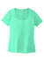 Sport-Tek LST420 Womens Moisture Wicking Short Sleeve Scoop Neck T-Shirt Bright Seafoam Green Flat Front