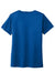 Sport-Tek LST420 Womens Moisture Wicking Short Sleeve Scoop Neck T-Shirt True Royal Blue Flat Back