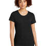 Sport-Tek Womens Competitor Moisture Wicking Short Sleeve Scoop Neck T-Shirt - Black