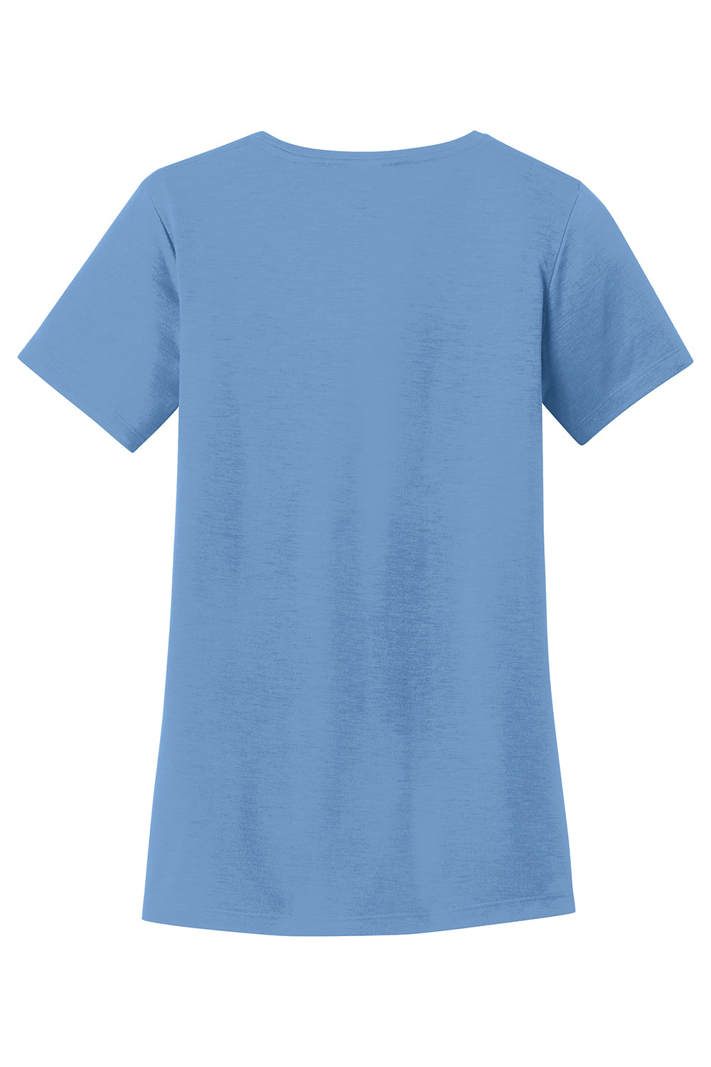 Sport-Tek LST450 Womens Competitor Moisture Wicking Short Sleeve Scoop Neck T-Shirt Carolina Blue Flat Back