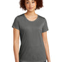 Sport-Tek Womens Competitor Moisture Wicking Short Sleeve Scoop Neck T-Shirt - Dark Smoke Grey