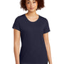 Sport-Tek Womens Competitor Moisture Wicking Short Sleeve Scoop Neck T-Shirt - True Navy Blue