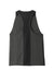 Sport-Tek LST466 Womens Endeavor Moisture Wicking Tank Top Heather Black/Black Flat Back