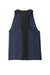 Sport-Tek LST466 Womens Endeavor Moisture Wicking Tank Top Heather Dark Royal Blue/Black Flat Back