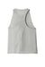 Sport-Tek LST466 Womens Endeavor Moisture Wicking Tank Top Heather Light Grey/Light Grey Flat Back