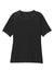 Sport-Tek LST470 Womens Rashguard Moisture Wicking Short Sleeve Crewneck T-Shirt Black Flat Front