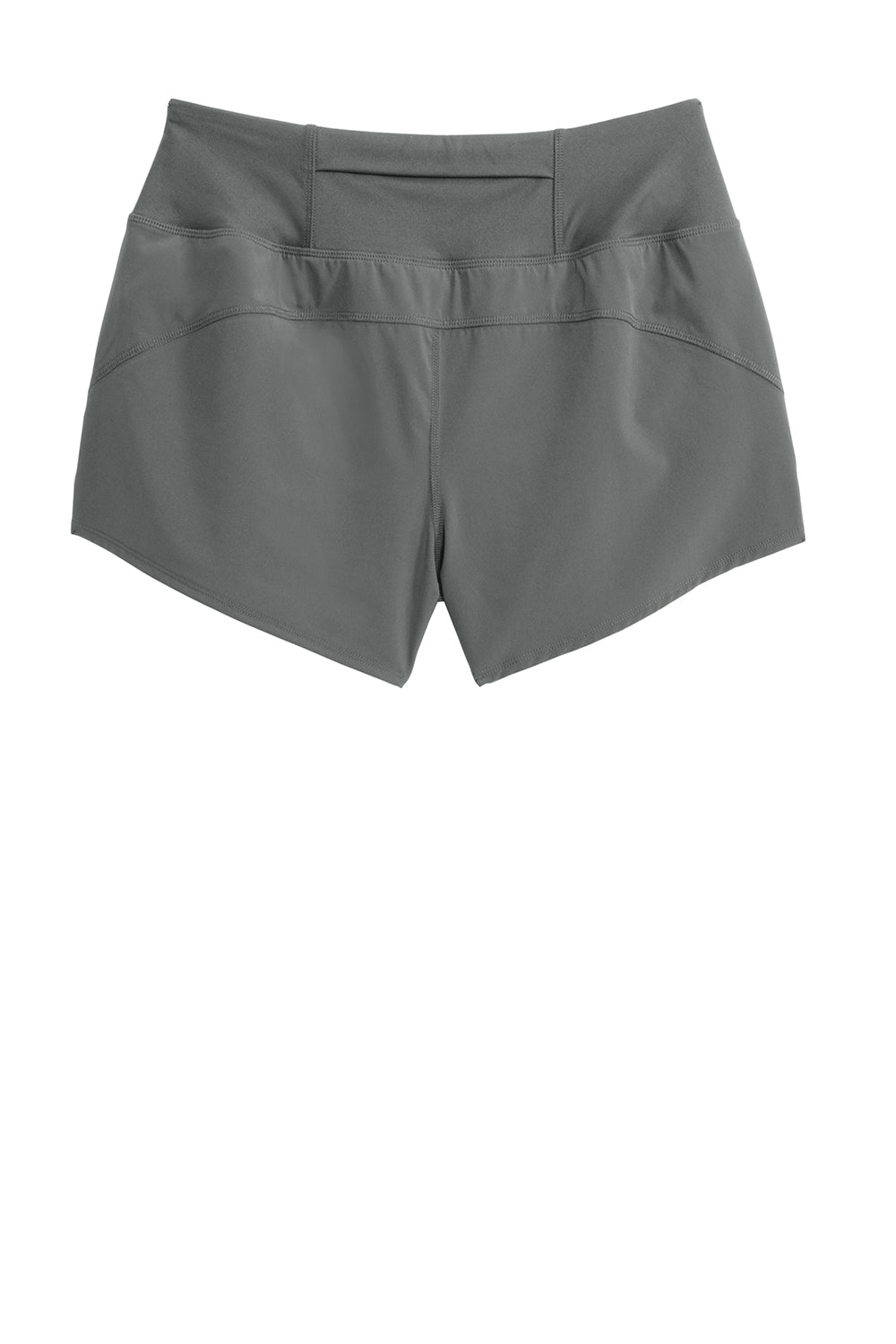 Sport-Tek LST485 Womens Repeat Shorts Iron Grey Flat Back