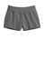 Sport-Tek LST485 Womens Repeat Shorts Iron Grey Flat Front