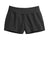 Sport-Tek LST485 Womens Repeat Shorts Black Flat Front