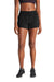 Sport-Tek LST485 Womens Repeat Shorts Black Model Front