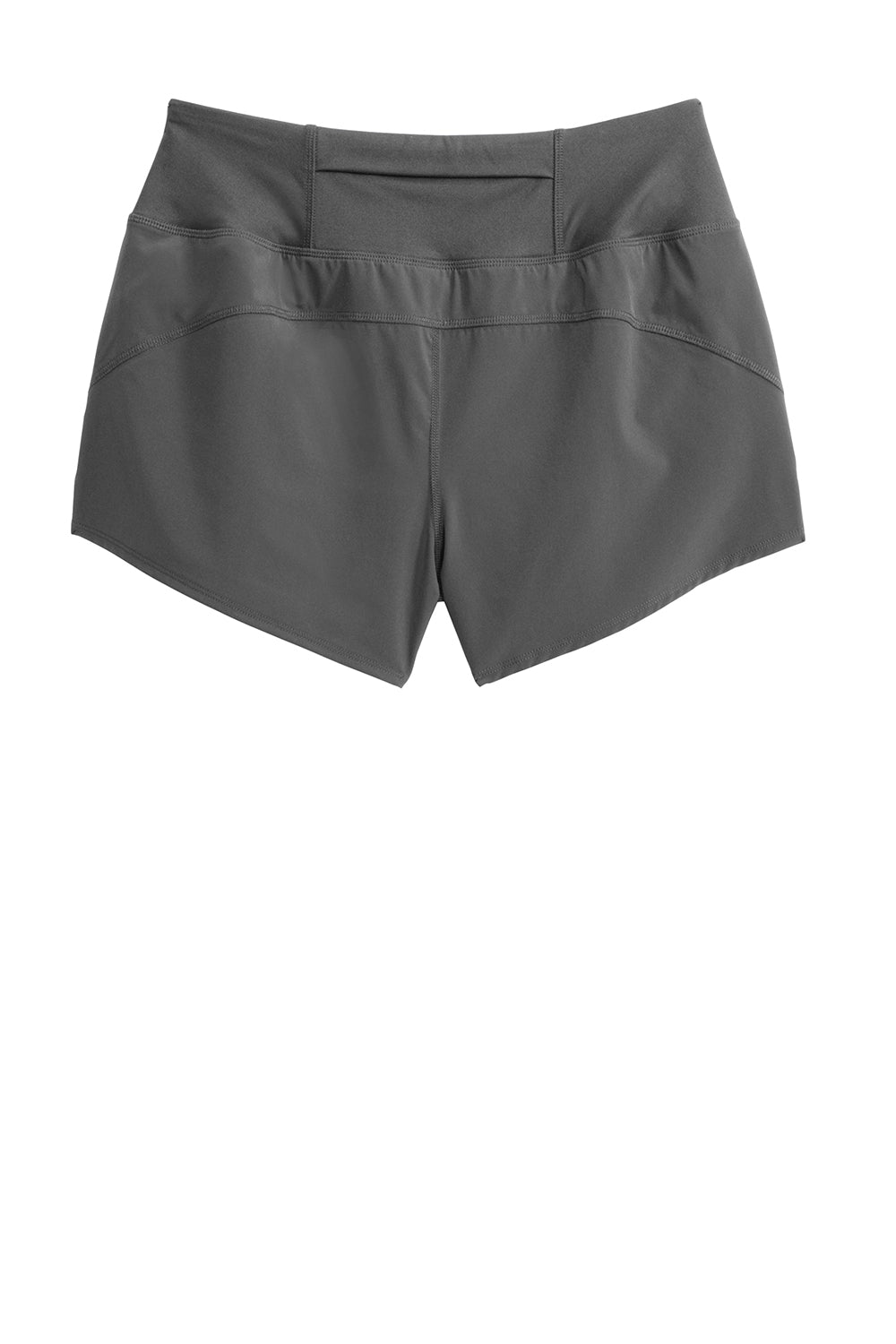 Sport-Tek LST485 Womens Repeat Shorts Graphite Grey Flat Back