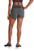 Sport-Tek LST485 Womens Repeat Shorts Graphite Grey Model Back