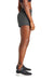 Sport-Tek LST485 Womens Repeat Shorts Graphite Grey Model Side