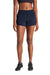 Sport-Tek LST485 Womens Repeat Shorts True Navy Blue Model Front