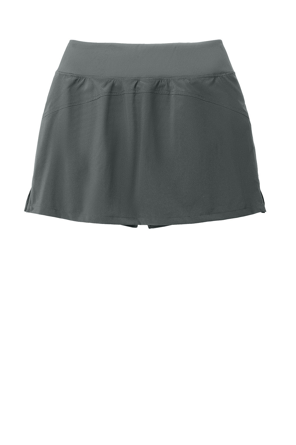 Sport-Tek LST486 Womens Repeat Skorts Iron Grey Flat Back