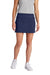 Sport-Tek LST486 Womens Repeat Skorts True Navy Blue Model Front