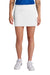 Sport-Tek LST486 Womens Repeat Skorts White Model Front