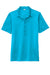 Sport-Tek LST520 Womens Moisture Wicking Short Sleeve Polo Shirt Sapphire Blue Flat Front