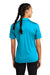 Sport-Tek LST520 Womens Moisture Wicking Short Sleeve Polo Shirt Sapphire Blue Model Back