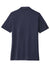 Sport-Tek LST520 Womens Moisture Wicking Short Sleeve Polo Shirt True Navy Blue Flat Back