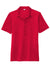 Sport-Tek LST520 Womens Moisture Wicking Short Sleeve Polo Shirt True Red Flat Front