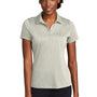 Sport-Tek Womens Strive Moisture Wicking Short Sleeve Polo Shirt - Silver Grey