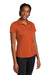 Sport-Tek LST530 Womens Strive Moisture Wicking Short Sleeve Polo Shirt Texas Orange Model 3q